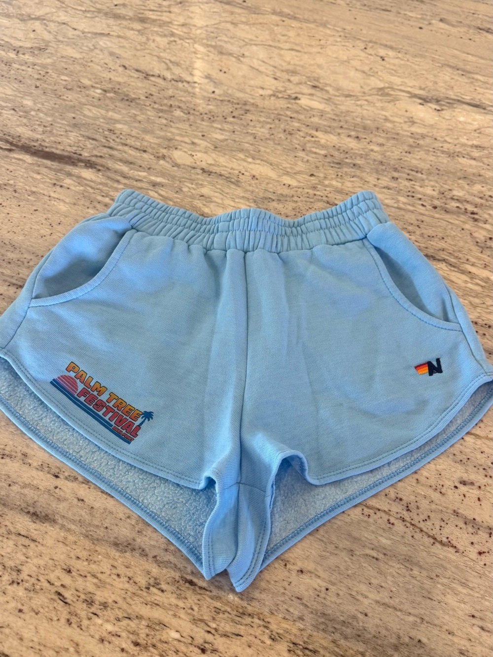 Aviator nation shorts women Blue size M